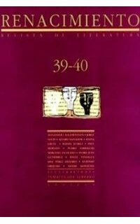 RENACIMIENTO, nº39-40.- Revista de Literatura.