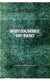 Servidumbre de paso. Poesía.