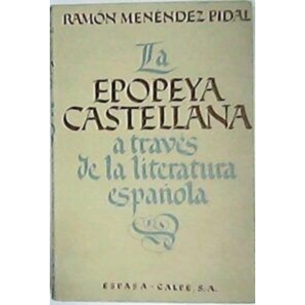 La epopeya castellana a través de la literatura española