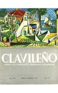 CLAVILEÑO. Revista de la Asociación Internacional de Hispanismo.- Año VII, N°37. Dirigida por Javier Conde.