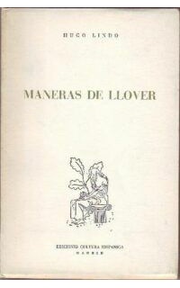 Maneras de llover. Poesía.