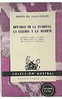 Retablo de la avaricia, la lujuria y la muerte.