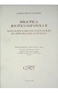 Biblioteca Jesuítico-española II.