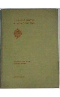 Translations from hispanic poets.