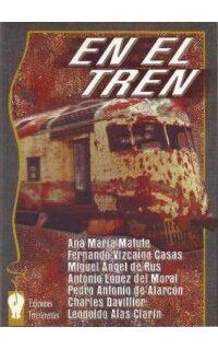 En el tren.