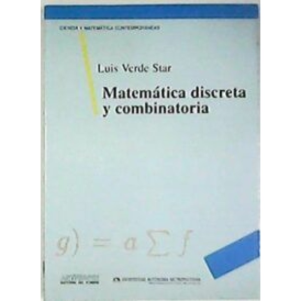 Matemática discreta y combinatoria.