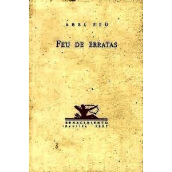 Feu de erratas. Poesía.