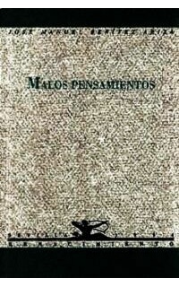 Malos pensamientos. Poesía.