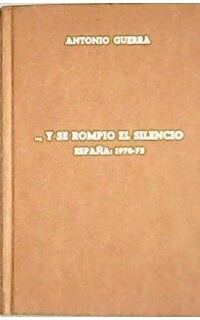 Y se rompió el silencio.
