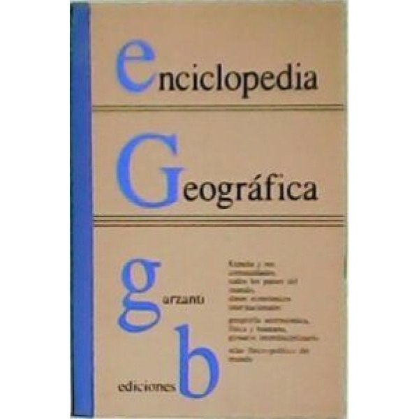 Enciclopedia geográfica.