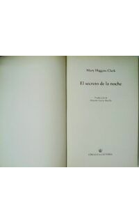 El secreto de la noche. Traducción de Eduardo García Murillo.