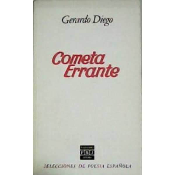 Cometa errante. Poesía.