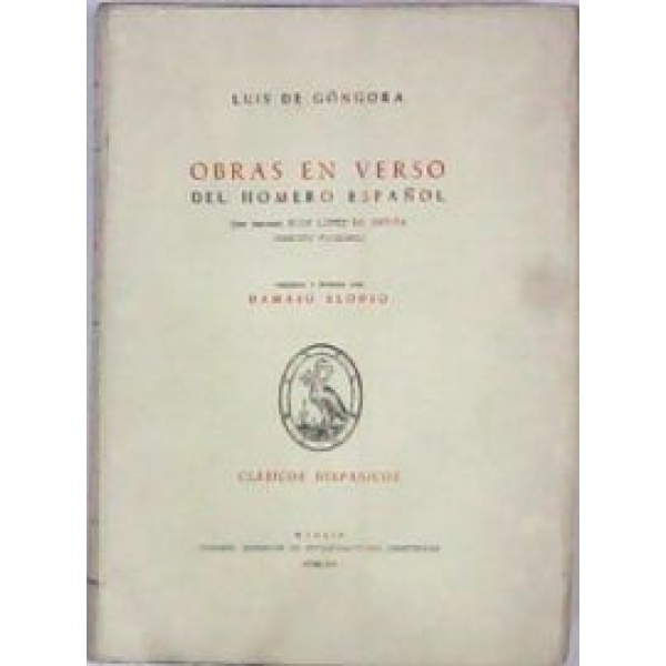 Obras en verso del Homero español que recogió J. López de Vicuña.