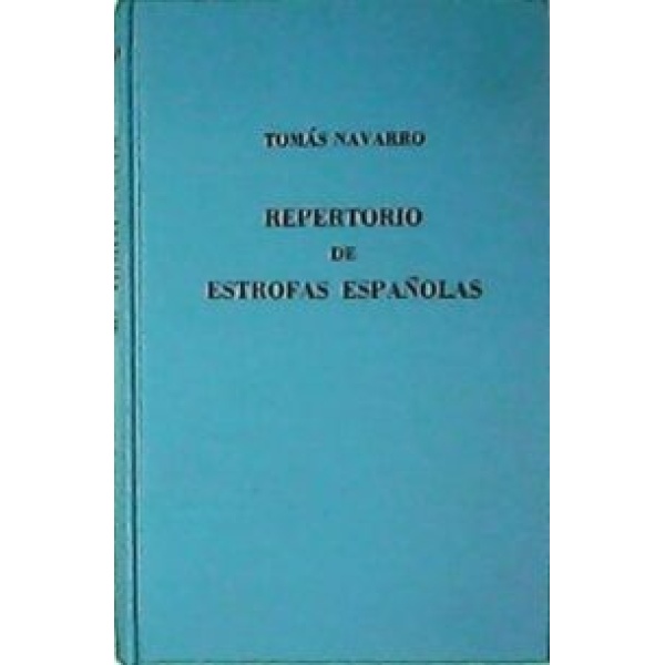 Repertorio de estrofas españolas.