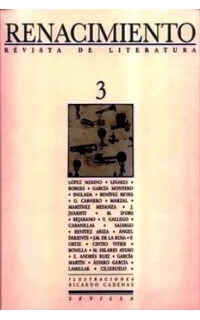 RENACIMIENTO, nº3.- Revista de Literatura.