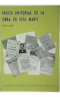 Indice universal de la obra de José Martí.
