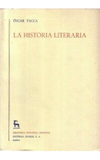 La historia literaria.