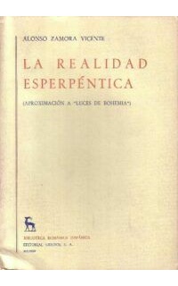 La realidad esperpéntica (Aproximación a Luces de Bohemia).