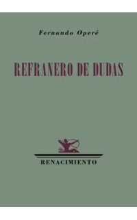 Refranero de dudas. Poesía.