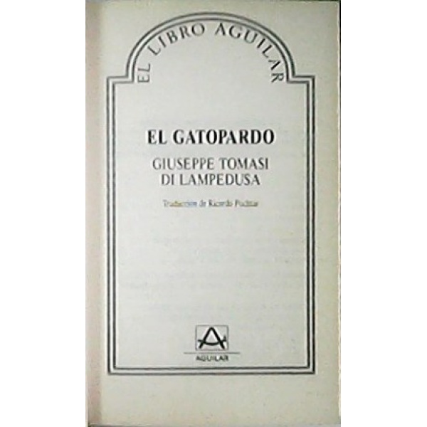 El gatopardo.