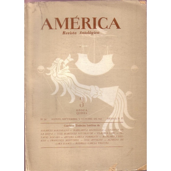 AMÉRICA.- Revista antológica. Nº72