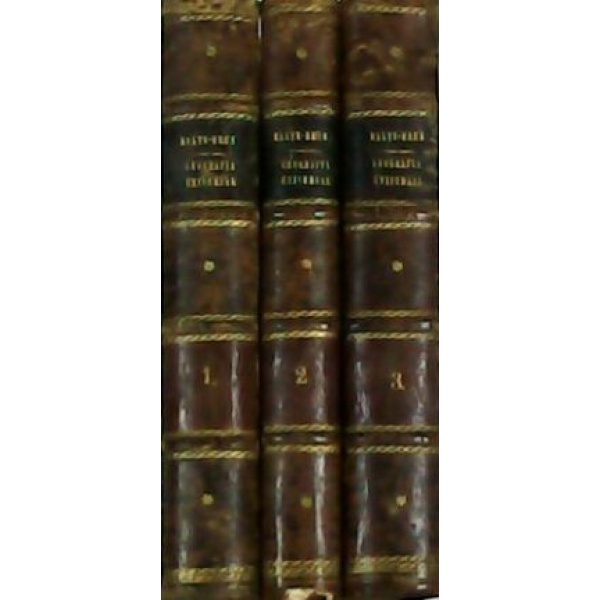 Geografía Universal. Tomos I, II y III