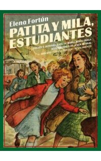 Patita y Mila, estudiantes.