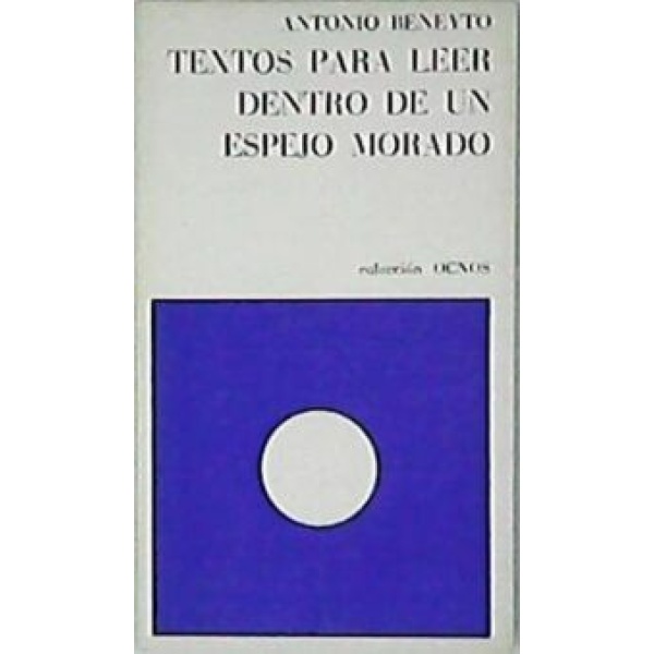 Textos para leer dentro de un espejo morado.