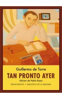 Tan pronto ayer. Edición de Pablo Rojas.