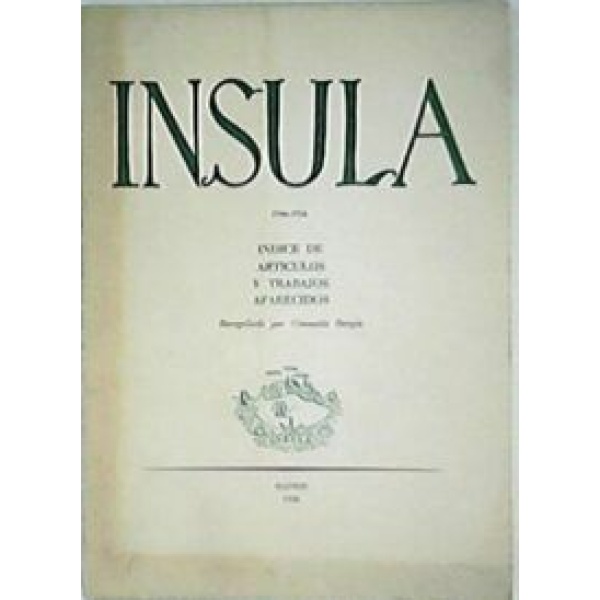 Insula 1946-1956. Indice de artículos y trabajos aparecidos.