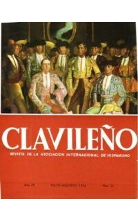 CLAVILEÑO. Revista de la Asociación internacional de Hispanismo.- Año IV, Nº22.