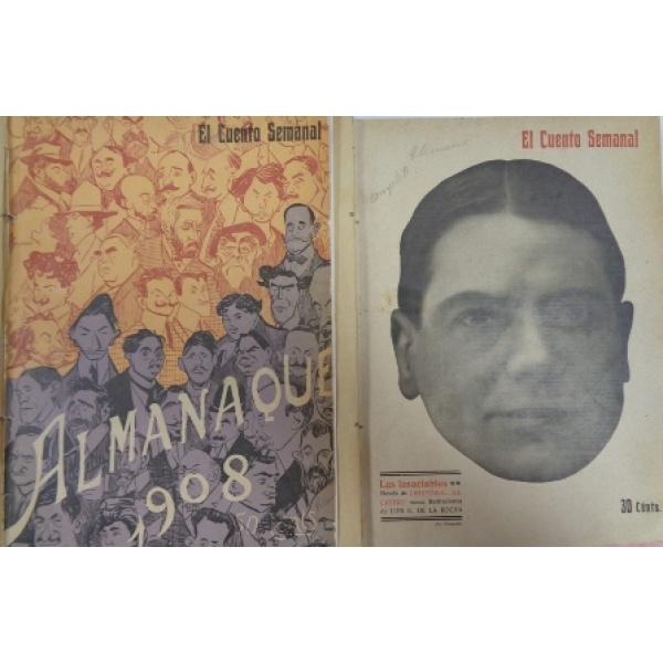 EL CUENTO SEMANAL.- Director: Eduardo Zamacois. AÒo II. Nums. 53 al 104.