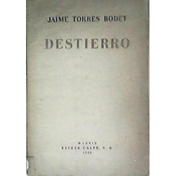 Destierro. Poesía.