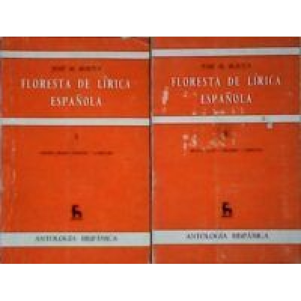 Floresta de lírica española. 2 tomos.