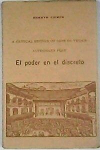 El poder en el discreto. Edición crítica de Henryk Ziomek.