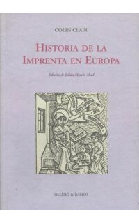Historia de la imprenta en Europa.