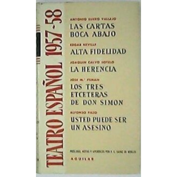 Teatro español (1957-1958).