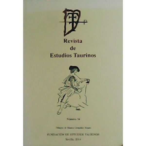 Revista de Estudios Taurinos. Nº 34. Dibujos de Blanca González Boado.