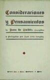 Consideraciones y pensamientos.