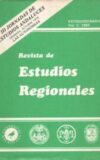 Revista de Estudios Regionales. Extraordinario, vol. II. 1980. Director: José Ramón Cuadrado Roura.