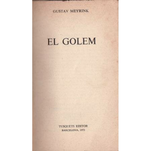 El Golem.