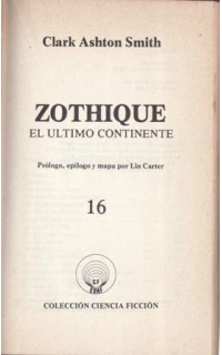 Zothique: El último continente.