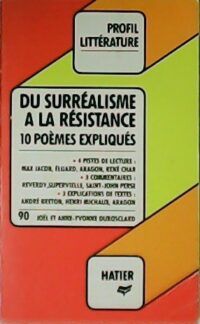 Du Surréalisme a la Résistance. 10 poèmes expliqués.