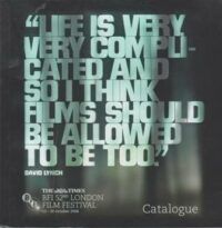 The Times BFI 52th London Film Festival, 15 October - 30 November 2008. Catalogue.