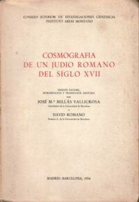 Cosmografía de un judío romano del siglo XVII.